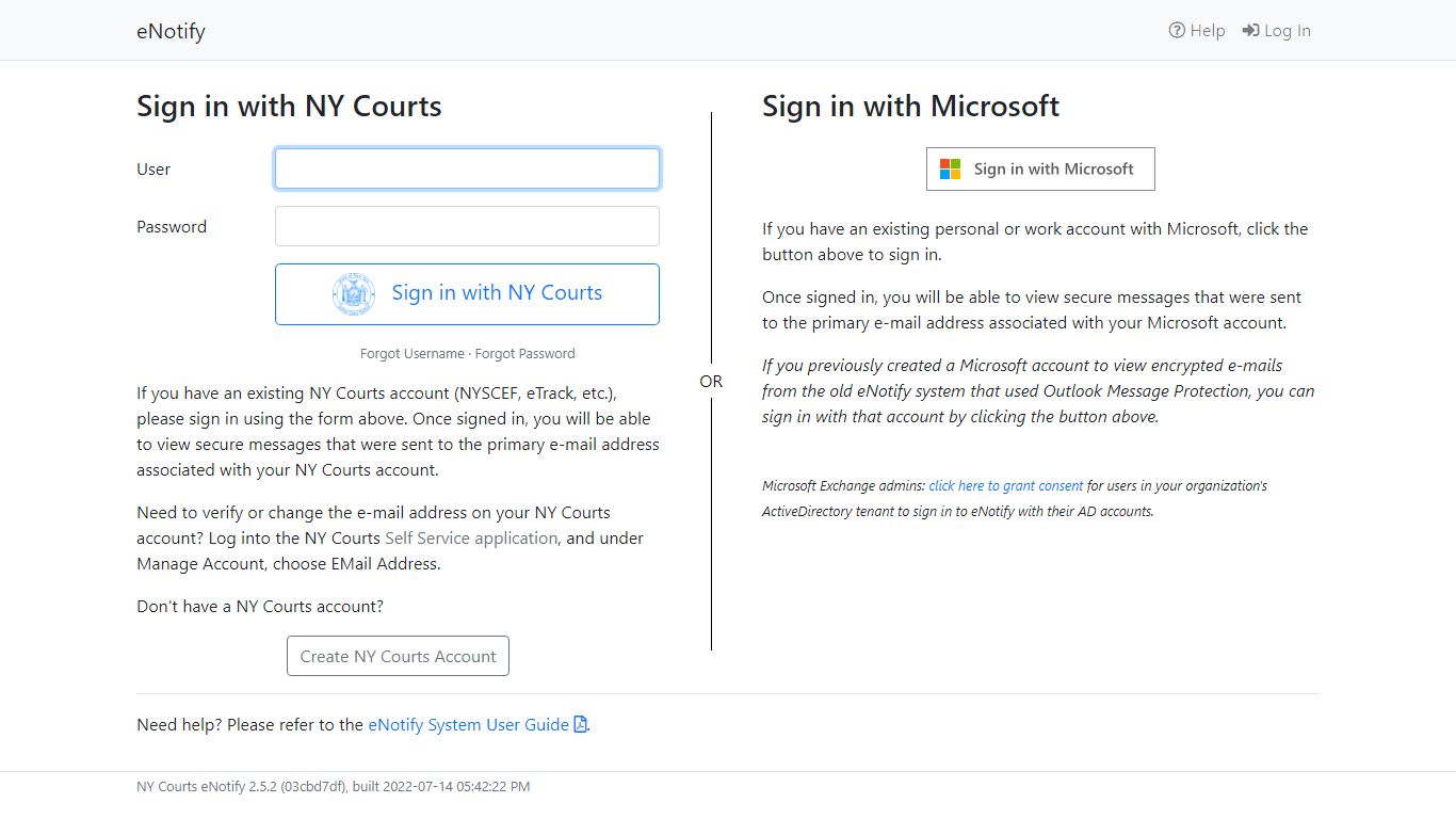 Please Sign In - eNotify